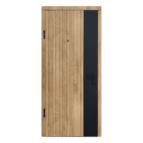PRO LINE Materik beltéri acél bejárati ajtó, MDF borítással, amely erős és tartós, ideális választás minden otthon számára.