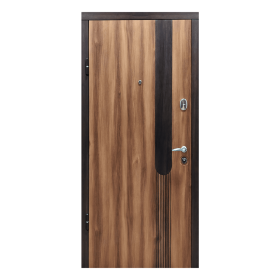 PRO LINE Oriental beltéri acél bejárati ajtó, MDF borítással, amely elegáns és modern megjelenést kölcsönöz az otthonnak.